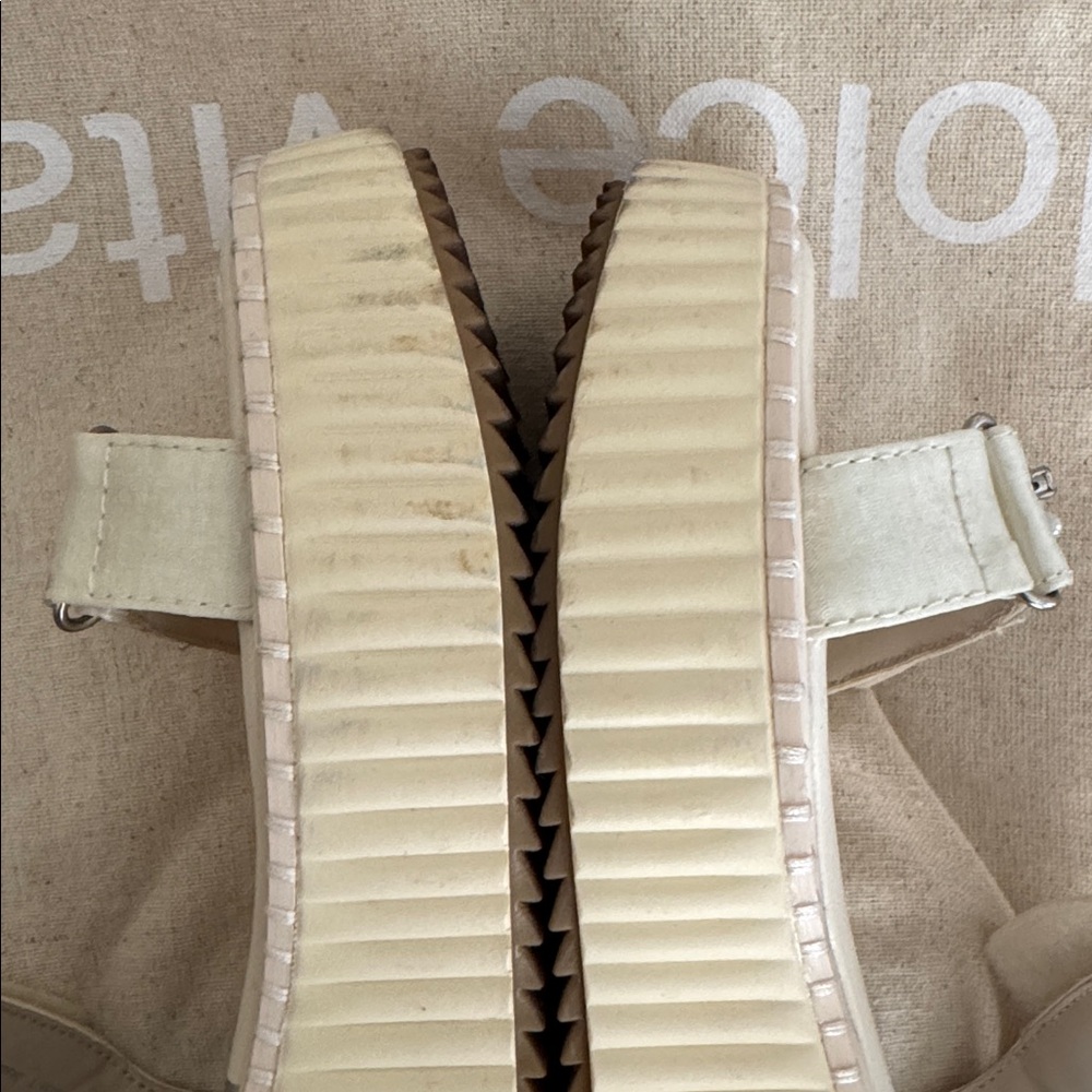 Dolce Vita Women's Debra Cream Sandals Size 7 M Good Condition - Picture 9 of 15